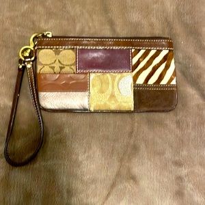 Vintage Coach Wristlet